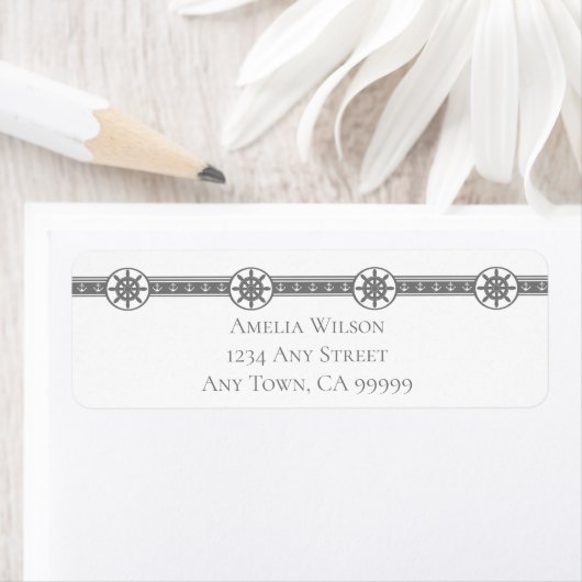 グレーシスターズホイール差出人住所ラベル ラベル (インサイチュ)