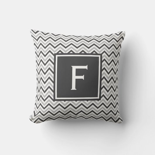 グレーシボロンモノグラム クッション (正面)