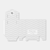 グレーシボロン象の赤ちゃんシャワーパーティーのお願いボックス フェイバーボックス (折り畳みなし)