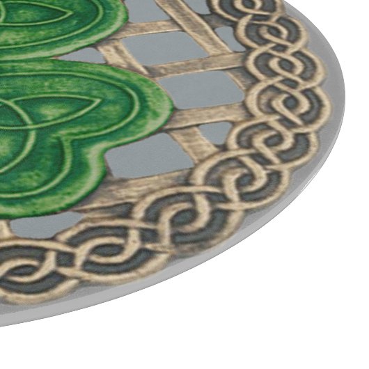 グレーシャムロックオンケルト結び目模様カッティングボード カッティングボード (角)