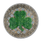 グレーシャムロックオンケルト結び目模様カッティングボード カッティングボード (正面)