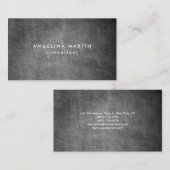 グレーシャルボードプレーンモダンフェミニン 名刺 (正面/裏面)