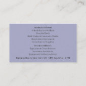 グレーシャワーチェア機器メディカルシニアシニ気にア 名刺 (裏面)