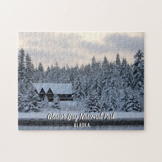 グレーシャー入江の国立公園のパズル ジグソーパズル (横)