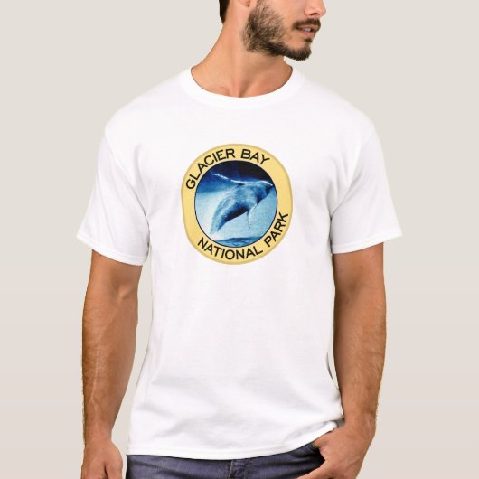 グレーシャー入江の国立公園 Tシャツ (正面)