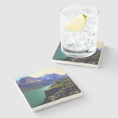 グレーシャー国立公園のコースター ストーンコースター (横)