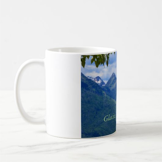 グレーシャー国立公園のコーヒー・マグ コーヒーマグカップ (左)