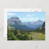 グレーシャー国立公園北西モンタナ ポストカード (正面/裏面)