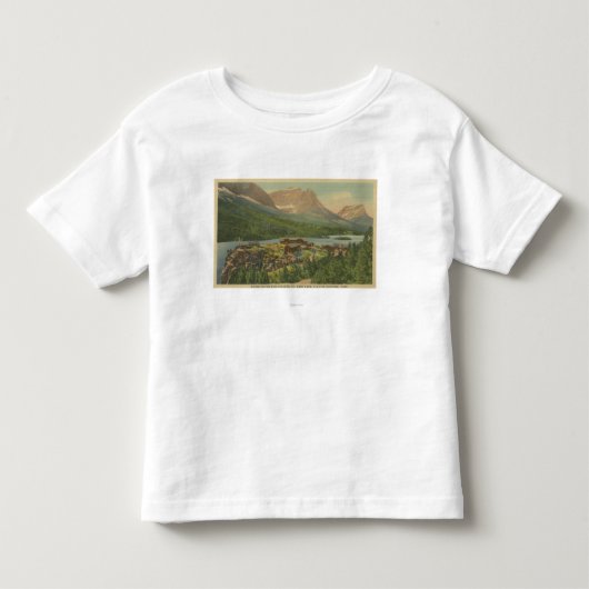 グレーシャー国立公園、 トドラーTシャツ (正面)