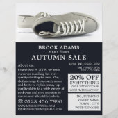 グレーシューズ、メンズウェア広告ズ チラシ (正面)