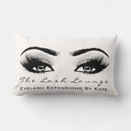 グレーシルバーグリッタースパメイクアップラッシュズ美しい ランバークッション (正面)