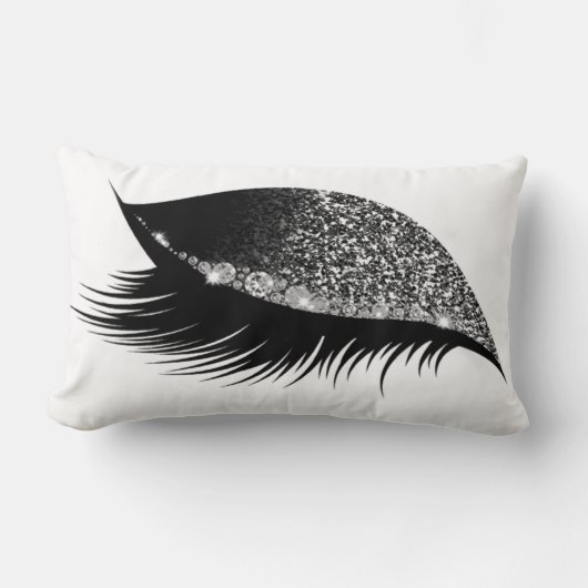 グレーシルバーグリッタースリープメイクアップアイラッシュ右 ランバークッション (正面)