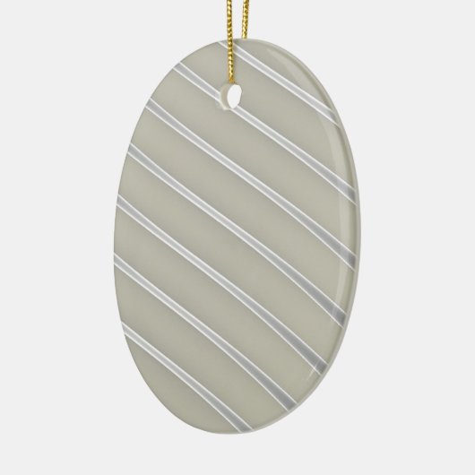 グレーシルバー曲線シック抽象芸術フロー セラミックオーナメント (左)