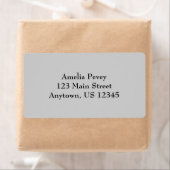 グレーシンプルの平積みラベル ラベル (インサイチュ)