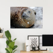 グレーシールオンアイス ポスター (ホームオフィス)