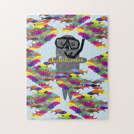 グレーシールサンダー_コーブ ジグソーパズル (縦)