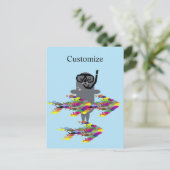 グレーシールサンダー_コーブ ポストカード (スタンド正面)