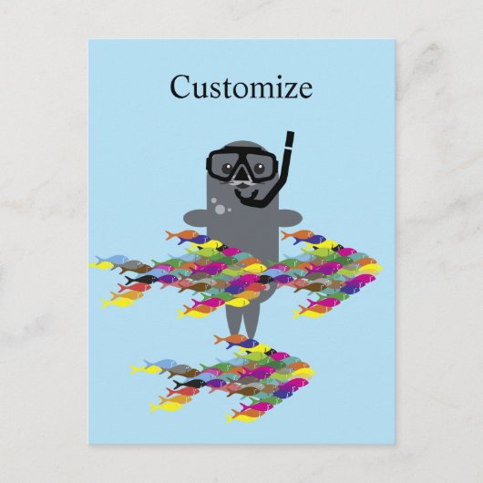 グレーシールサンダー_コーブ ポストカード (正面)