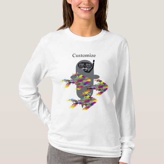 グレーシールサンダー_コーブ Tシャツ (正面)