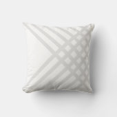 グレージオメトリパターン装飾用クッション クッション (正面)