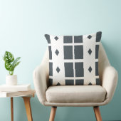 グレージオメトリ装飾用クッション クッション (椅子)