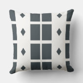 グレージオメトリ装飾用クッション クッション (裏面)