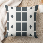 グレージオメトリ装飾用クッション クッション (ブランケット)