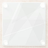 グレージオメトリ ガラスコースター (裏面)