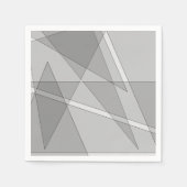 グレージオメトリ スタンダードカクテルナプキン (正面)