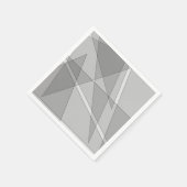 グレージオメトリ スタンダードカクテルナプキン (角)