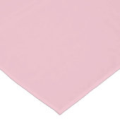 グレージグザグ、グレーシェブロン、ジグザグパターン、ピンク ショートテーブルランナー (コーナー)