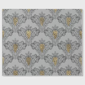 グレージンゴールド ヴィンテージワイン ラッピングペーパー (フラット)