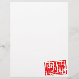 グレージーレッドゴム印紙効果