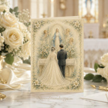 グレースの聖母カトリック結婚式の祝福