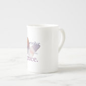 グレースをテーマにしたマグカップで進化 ボーンチャイナマグカップ (正面右)