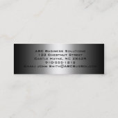 グレースキニー名刺の色合い スキニー名刺 (裏面)