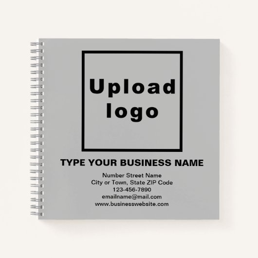 グレースクエアスパイラルノートブックのビジネスブランド ノートブック (正面)