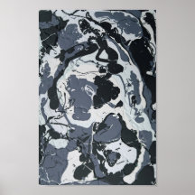 グレースケールのモノクロモダン抽象芸術