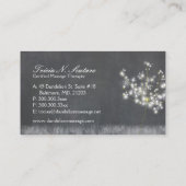 グレースケールダンデオンマッサージセラピー 名刺 (裏面)