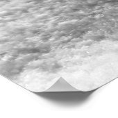 グレースケールネコ ポスター (角)