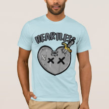 グレースケールハート&ソードポスターパンクロック美学