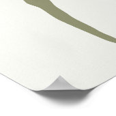 グレースケールベクターアートアメリアアーハート24" x 36" ポスター (角)