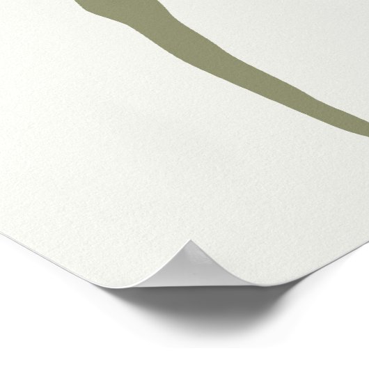 グレースケールベクターアートアメリアアーハート24" x 36" ポスター (角)