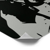 グレースケールベクターアート： Charles Lindbergh (18"x 24") ポスター (角)