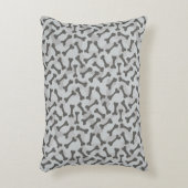 グレースケール骨の質パターン アクセントクッション (正面(垂直))