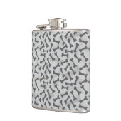 グレースケール骨の質パターン フラスク (左)