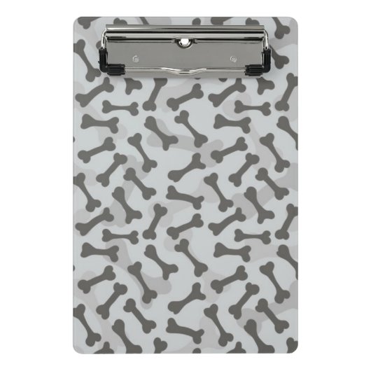 グレースケール骨の質パターン ミニクリップボード (正面)