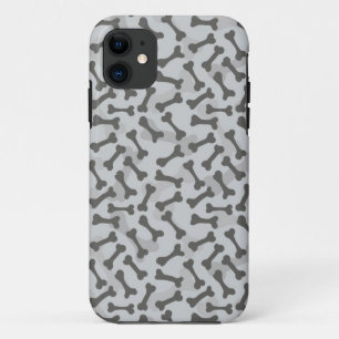 グレースケール骨の質パターン iPhone 11 ケース