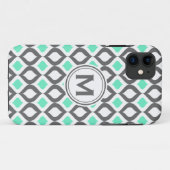 グレースタイリッシュとミントの染み Case-Mate iPhoneケース (裏面(横))
