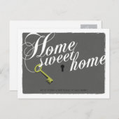 グレースタイリッシュの新しいアドレス案内はがき 案内ポストカード (正面/裏面)